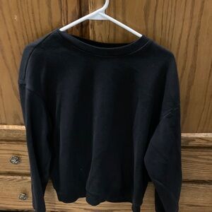 H&M Black Crew Neck Sweater